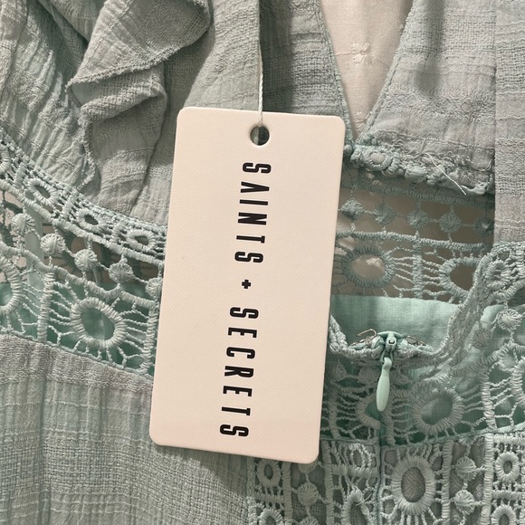 Saints + Secrets Sage Ruffle Dress - Picture 3 of 4